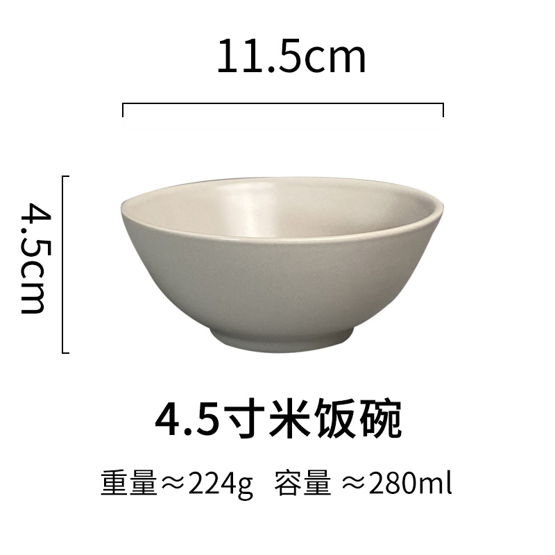 Moda creativa simple vajilla de cerámica traje al por mayor colorido restaurante occidental plato carne taza arroz tazón fideos