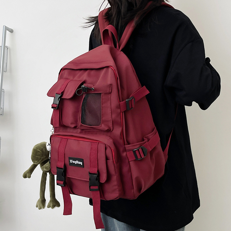 2022 nueva moda mochila hombres ropa de trabajo multifuncional viaje computadora mochila calle viaje estudiante universitario mochila mujeres