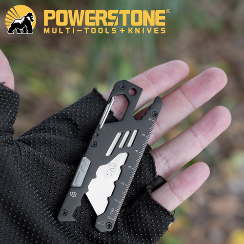 Multifunctional utility knife EDC tool stainless steel DIY paper planting knife creative multifunctional box opener box opener wholesale