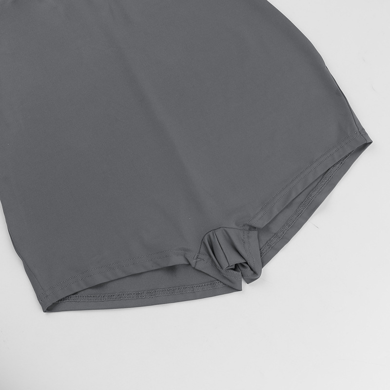 Title 15, Slim Fit backless shorts met lange mouwen en sh...