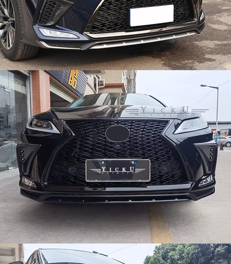 Suitable for 20-22 Lexus Rx Modified Sports Kit Grille Adhesive Rear Lip Full Set Small Surround