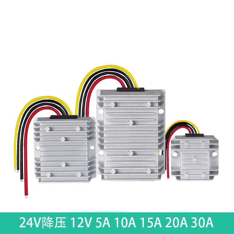 24V в 12v1a-4a регулятор напряжения Модуль постоянного тока 24V в 12V преобразователь питания автомобиля 24V в 12V теперь