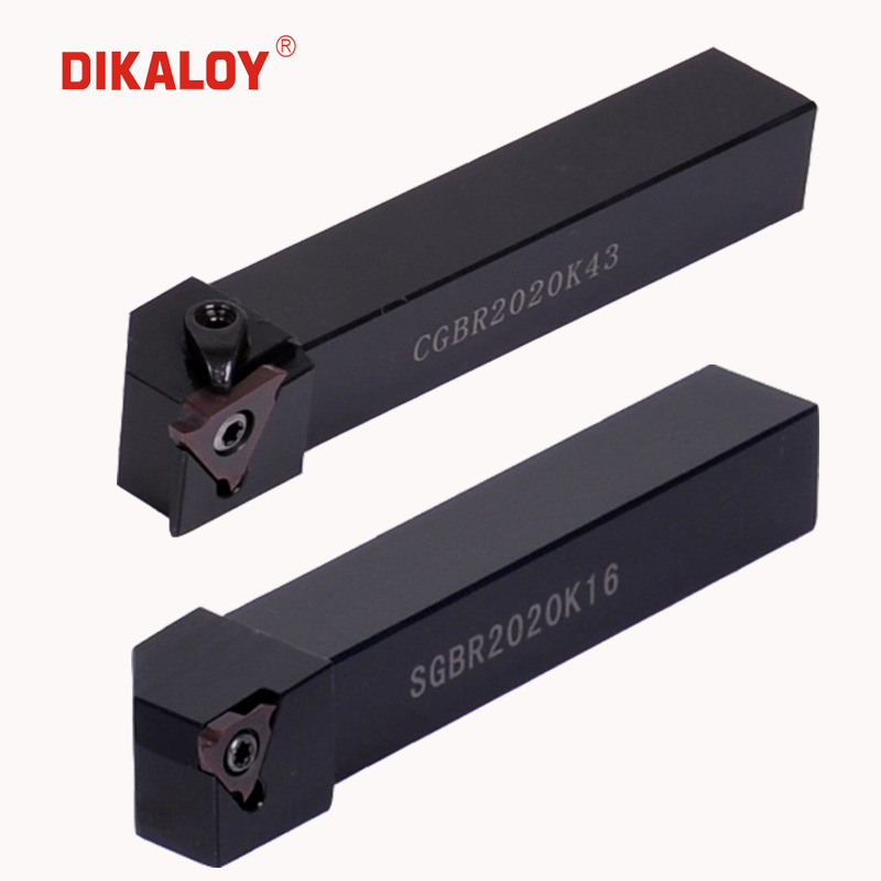 Supply CNC grooving turning tool bar triangle blade snap groove tool bar SGBR2020K16/SGTR/CGBR