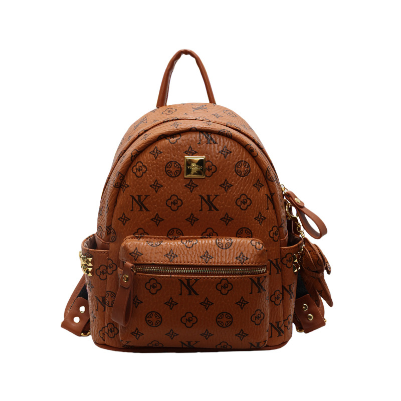 Bolso medio desnudo marrón