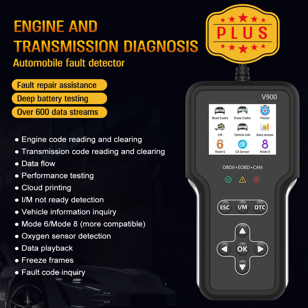 V900 OBD2 Car Scanner Diagnostic Scan Tool  汽车诊断检测仪