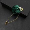 Brooch suitable for men and women handmade, high-end dress, shirt lapel pin, Korean style, flowered