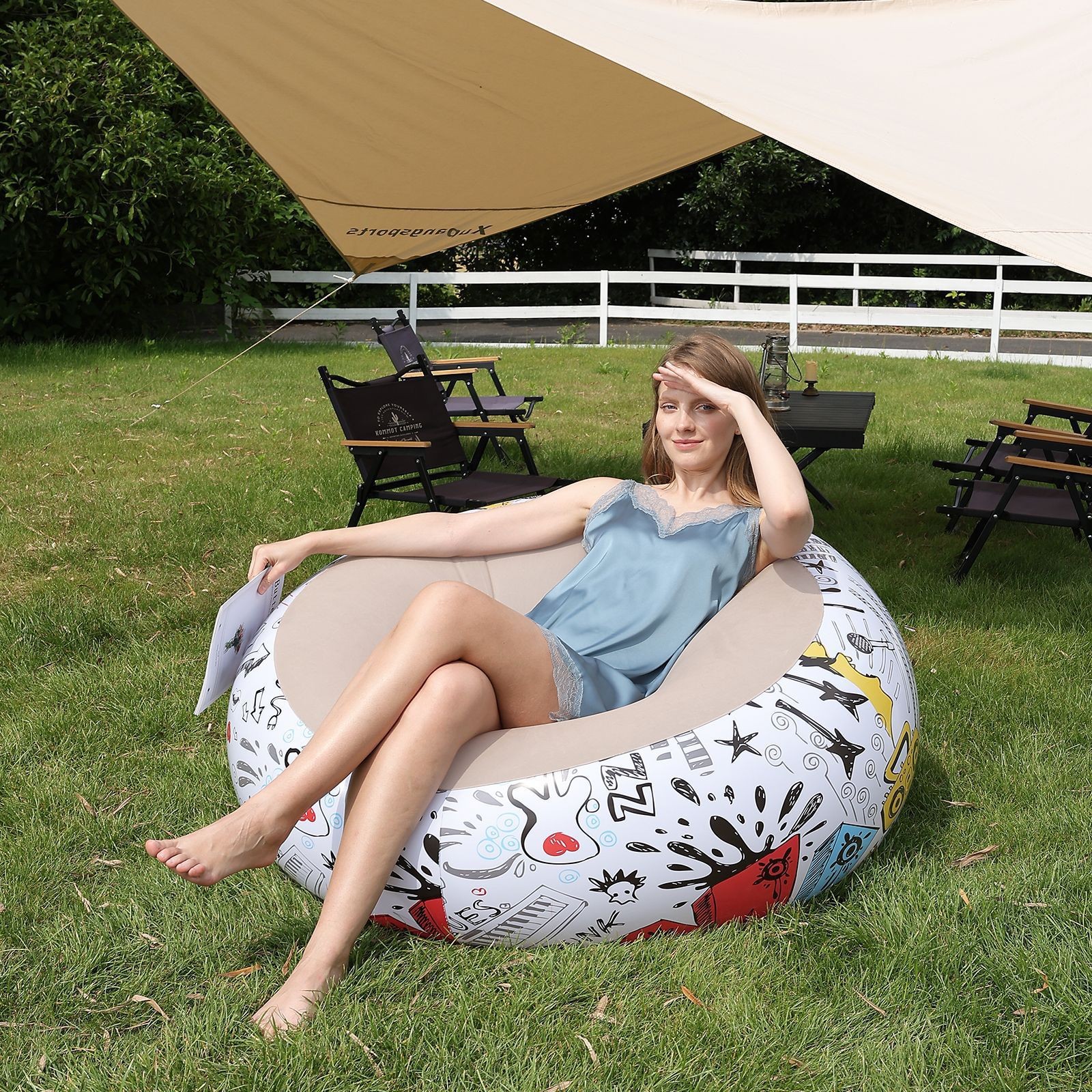 涂鸦球形沙发14