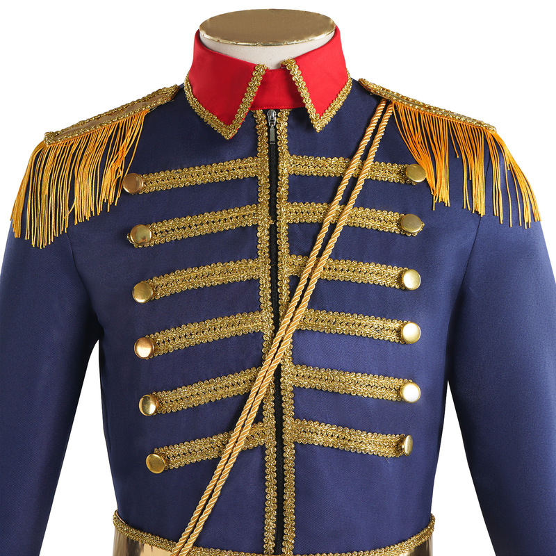 欧米の中世の服装の復古の立襟のサーカスの制服の舞台の服のスーツのcos服|undefined