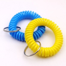 电话线塑料弹簧手圈桑拿手牌伸缩圈手环弹簧绳 寄存储物柜QQ圈