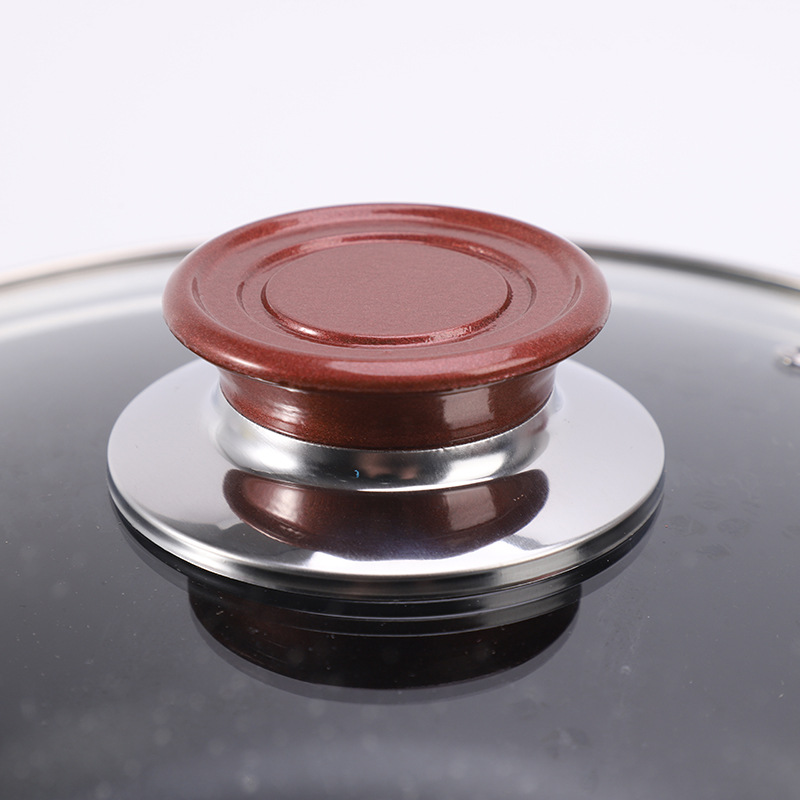 Fábrica de cuatro piezas maceta de piedra maifan olla de regalo colorido conjunto de olla boutique no fumadores wok Antiadherente al por mayor