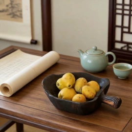 木质工艺品;装饰花瓶;装饰托盘