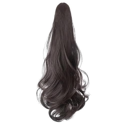 Ponytail wig female long curly hair clip high ponytail artificial hair Internet celebrity sweet wavy curly low braid fake ponytail