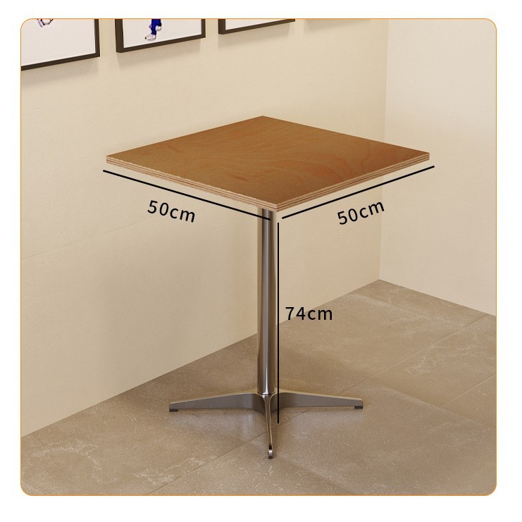 50cm 오션보드 사각테이블(알루미늄합금십자다리)