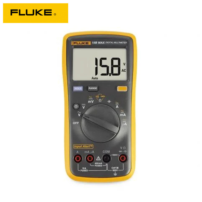 Fluke福禄克 15B MAX经济型数字万用表 2mF声光报警三用表|undefined