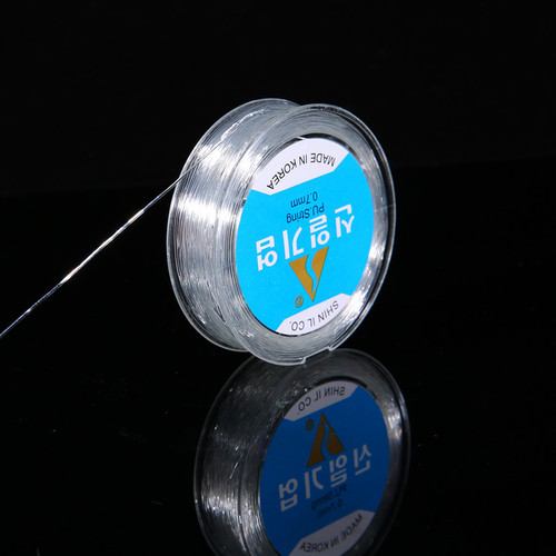Wholesale Korean crystal thread round transparent TPU crystal thread elastic thread diy beading thread jewelry thread material accessories