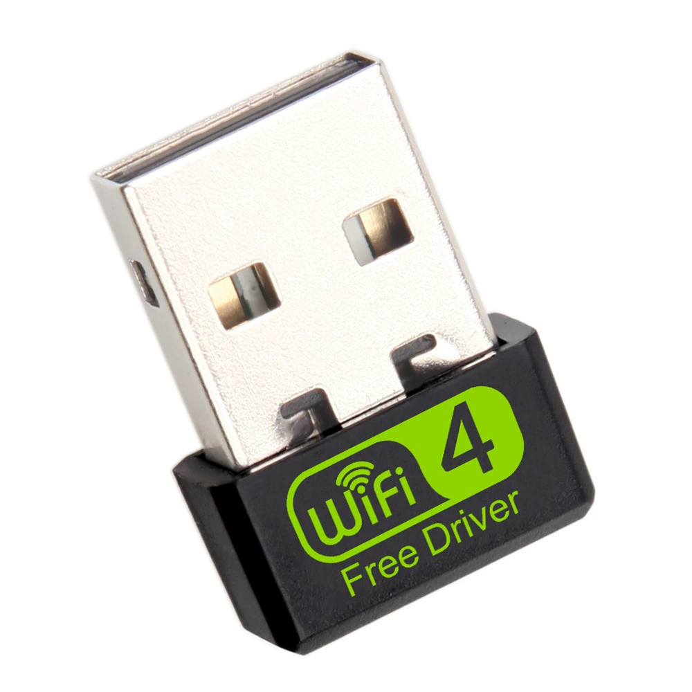 USB приёмник беспроводной сети для настольного ПК и ноутбука, без драйверов, супермини, 150 Мбит/с сетевая карта Wi‑Fi