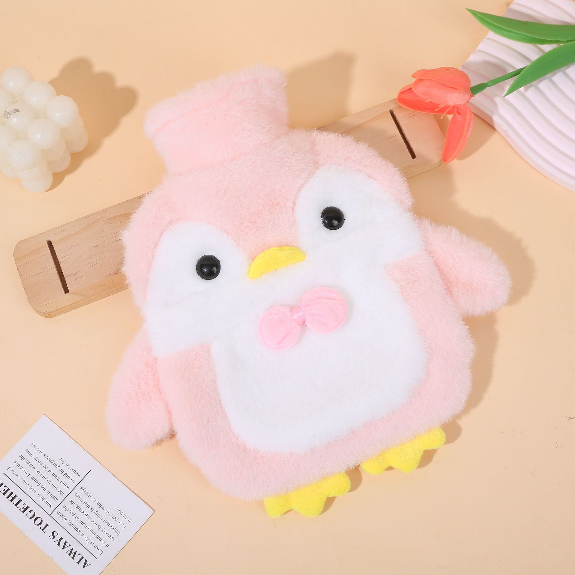 Calentador de Manos Recargable con Dibujos Animados de Peluche y PVC image 7