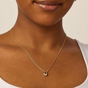 �W���羳���N�r��Ůʿˮ���朵���ˮ���� Dainty Pear Pendant