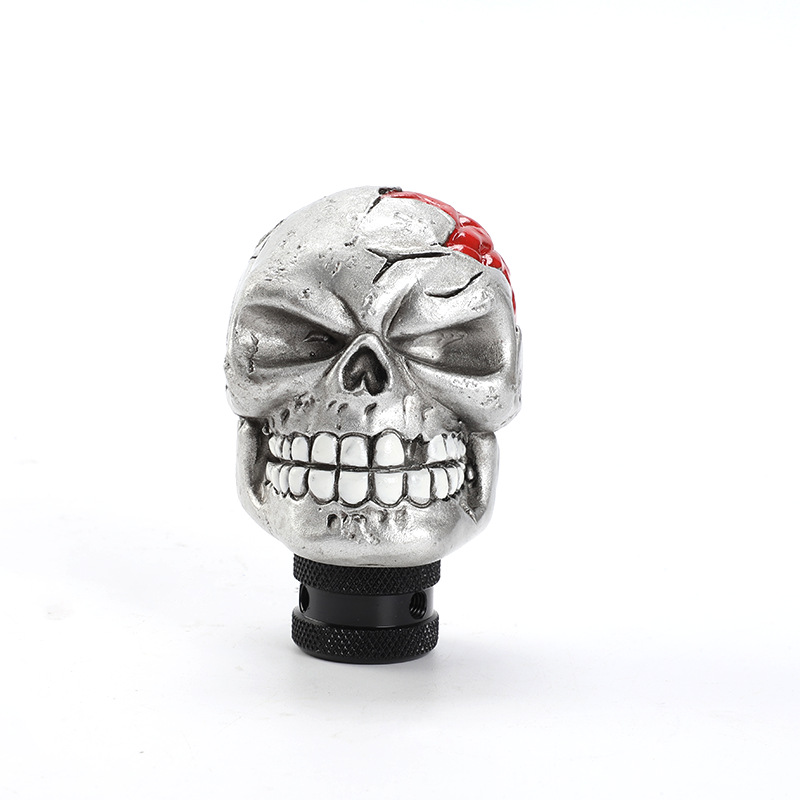 accesorios de modificación de automóviles cabeza de marchas personalidad cabeza de manija fantasma varilla de cambio de marchas bola de mano al por mayor image 37