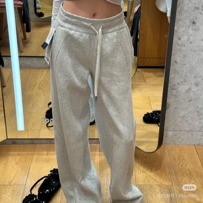 Расклешённые спортивные брюки, универсальные (unisex), средняя посадка, свободный крой, S–XXL