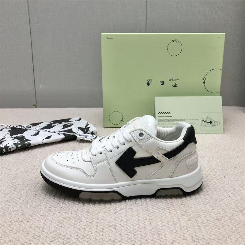Off-White Out of Office Low White Black