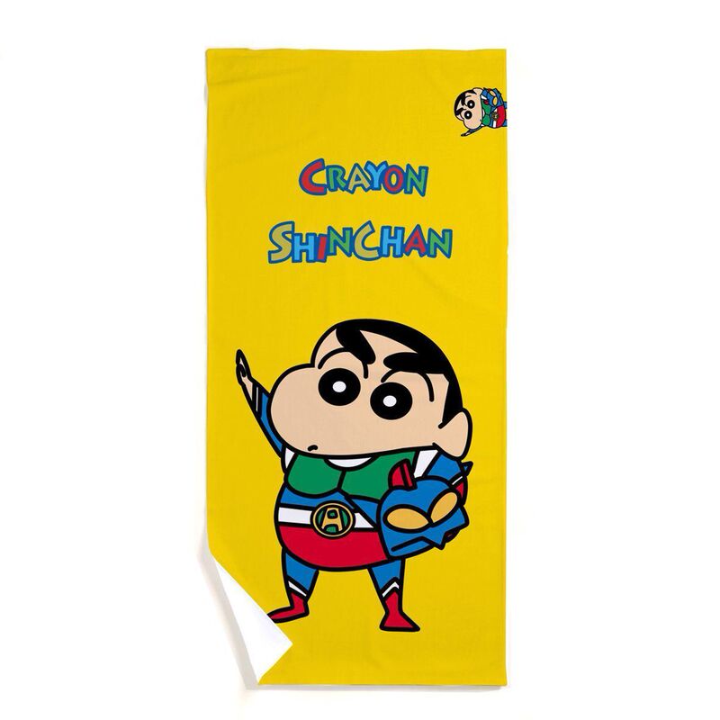 Crayon Shin-chan cartoon bath towel, children's sweat-wiping bath towel, fitness running hair-drying towel, spa swimming beach towel