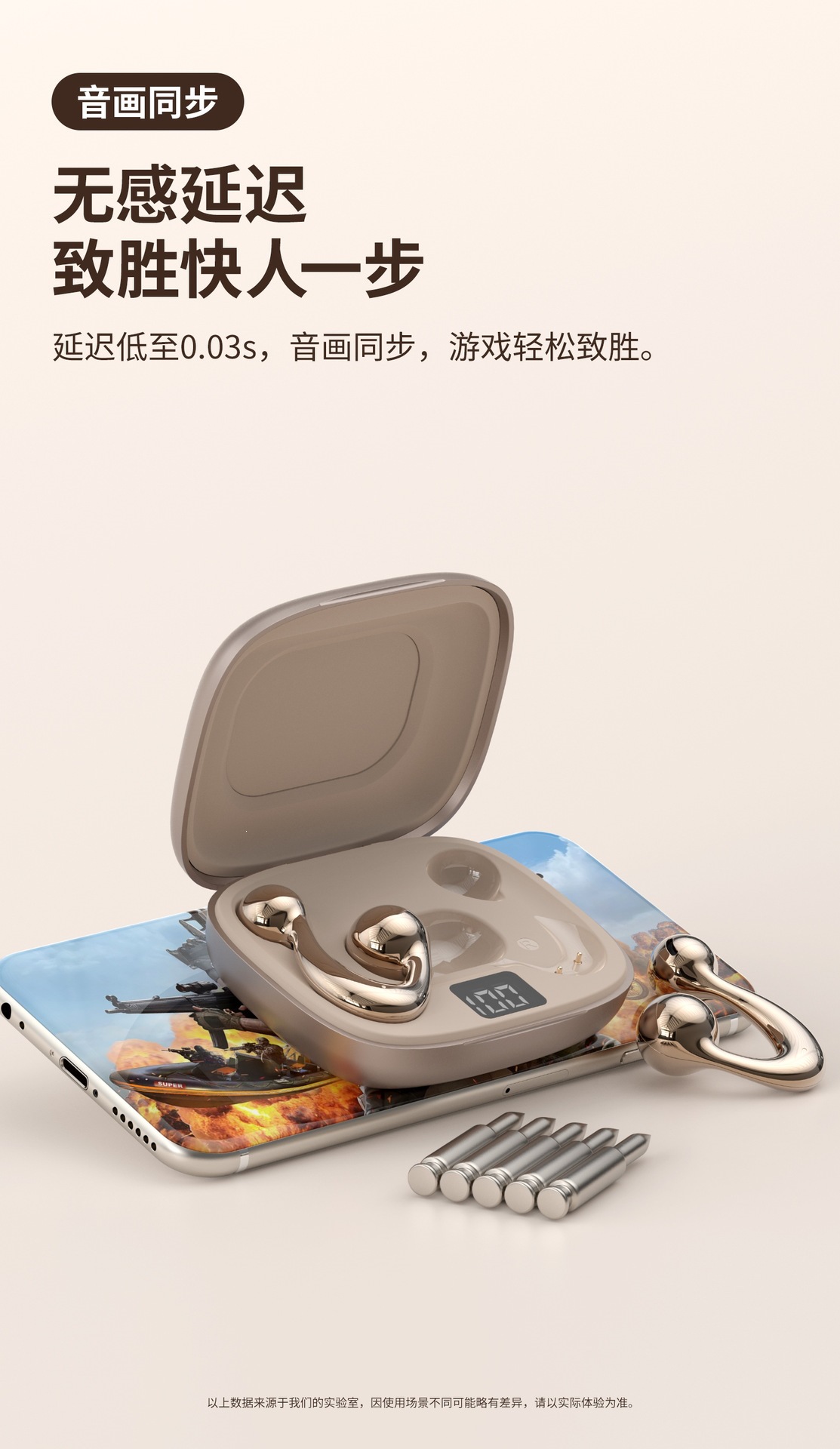 跨境热卖6.0耳夹式话务直播精致超长续航无线降噪运动蓝牙耳机