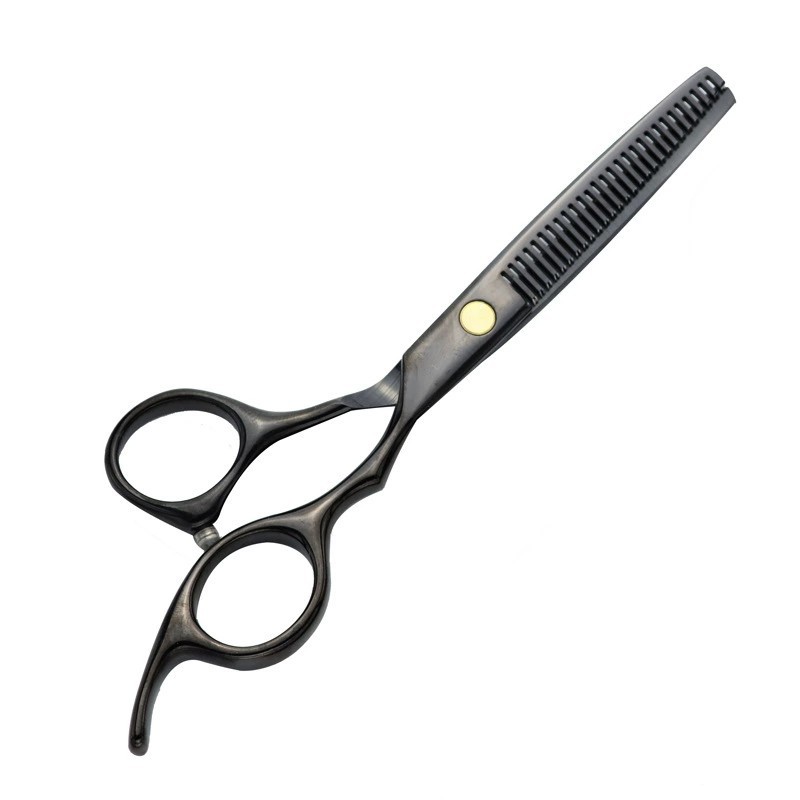 6 인치 고급 검은 치아 가위