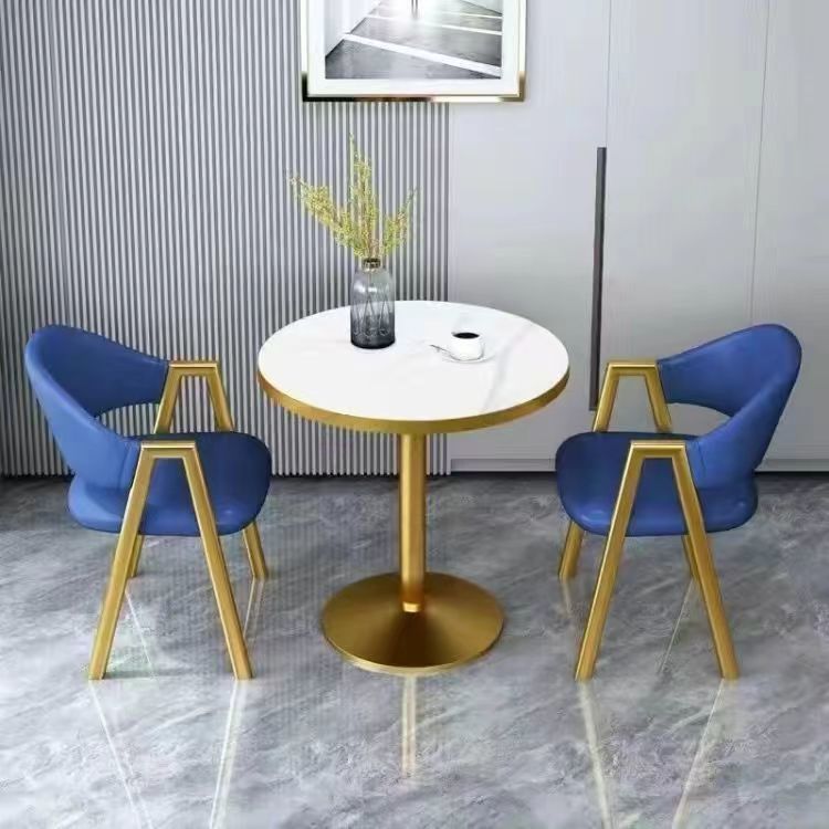 商談テーブルと椅子、レセプション、シンプルなバルコニーレジャー小さなラウンドテーブル、バルコニーレジャーテーブルと椅子のセット|undefined