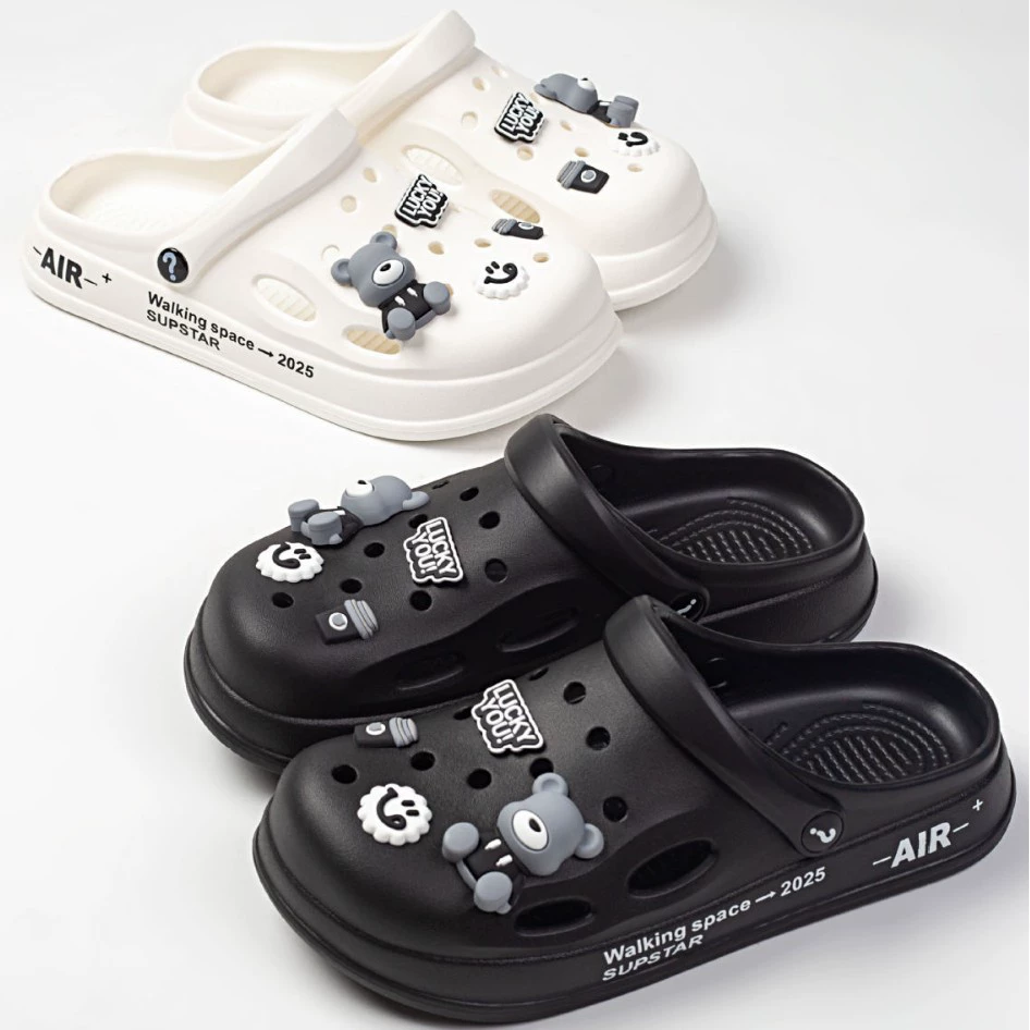 Fu Meijia 8185 садовая обувь EVA материал пара летом носить мужские сандалии в помещении