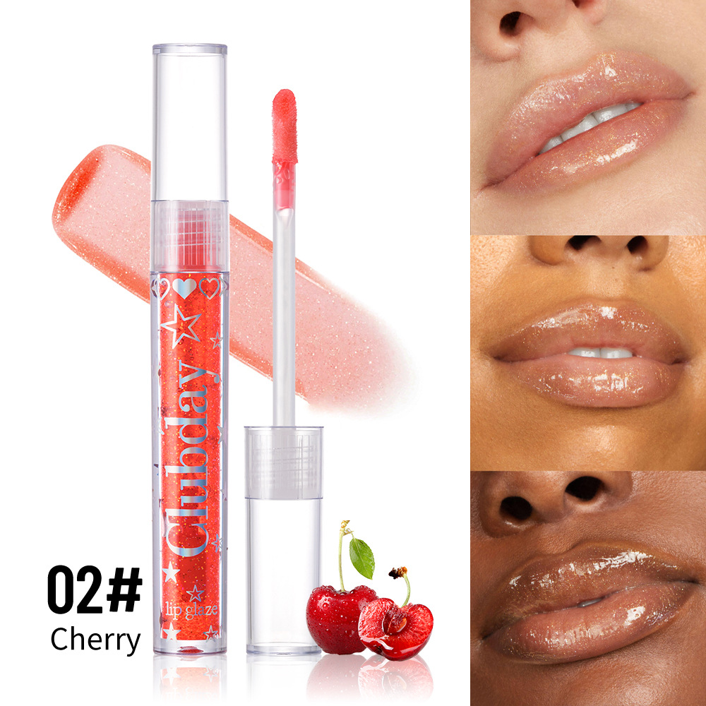 17g Weight Lip Gloss Type Of Cosmetics Liquid Material Multicolor Pattern Casual, Elegant, Glam Style Casual Elegant Glam Multicolor Liquid Lip Gloss 7