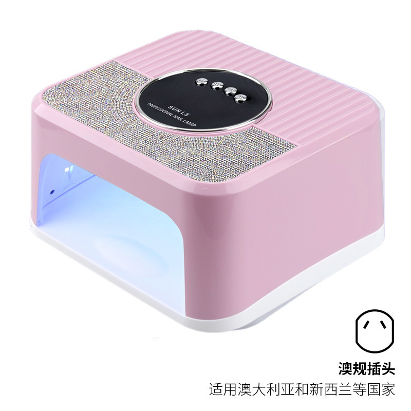 Lámpara de manicuras transfronteriza de alta capacidad 268W de alta potencia de dos manos de manicuras de uñas de secado rápido pegamento de manicuras de luz de terapia de la tienda de manicuras