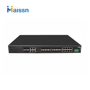 Ms28C 28-Port Gigabit Ethernet Smart Switch 20/44 Ge Tx 4 Ge Tx/Sfp Combo 4