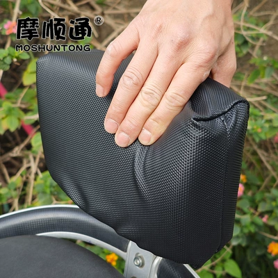 9 Electric Vehicle Sun Protection – Elektromobil üçün bamper qoruyucu yastıqlar - backrest-anti-collision-pad-black-dark-pattern