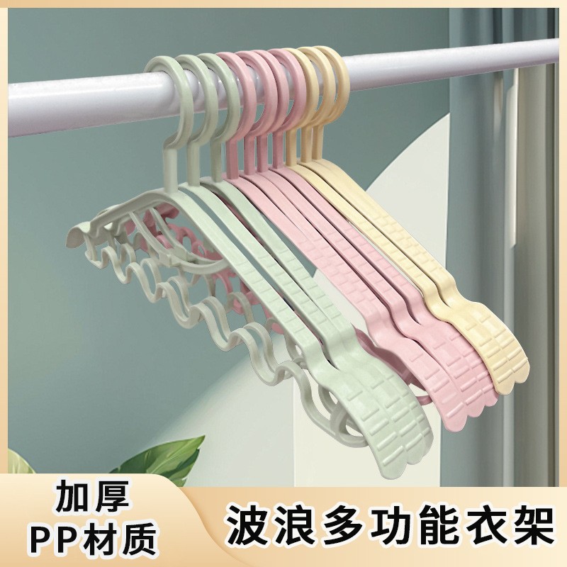 Colgador plegable multifuncional de cinco orificios Gancho Colgador de pared interior Colgador de pared Tendedero de secado Plástico