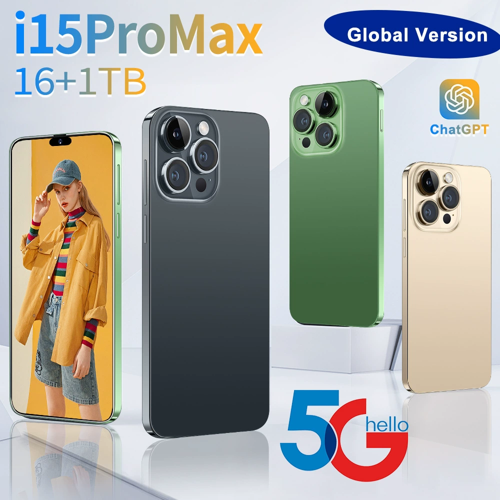 Умные часы, мобильный телефон, intel core i15, 15promax, широкий экран, (Cross-border trading), Android, полноэкранный дисплей