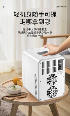for Home and Dormitory Use, Soyuducular - 8l-single-door-single-core-silver
