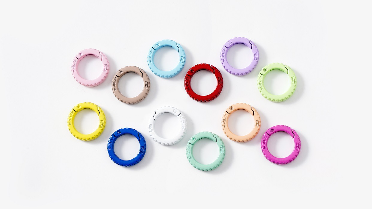 Alloy Material Tires Pattern 10 PCS/Package Diameter 25mm Alloy Tires Jewelry Buckle