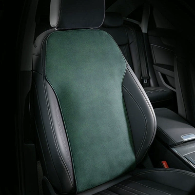 for all seasons, single-piece rear Four Seasons Pad - dark-green-front-row-backrest-single-piece-provides-constant-temperature-comfort-in-all-seasons-default-item