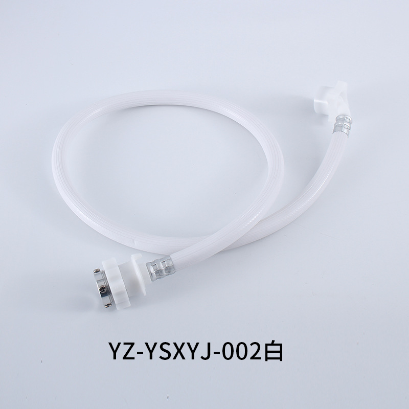 Tubo de entrada de agua para lavadora, tubo de drenaje, manguera flexible de PVC 304 de acero inoxidable, tubo corrugado, grifo antisalpicaduras, universal.