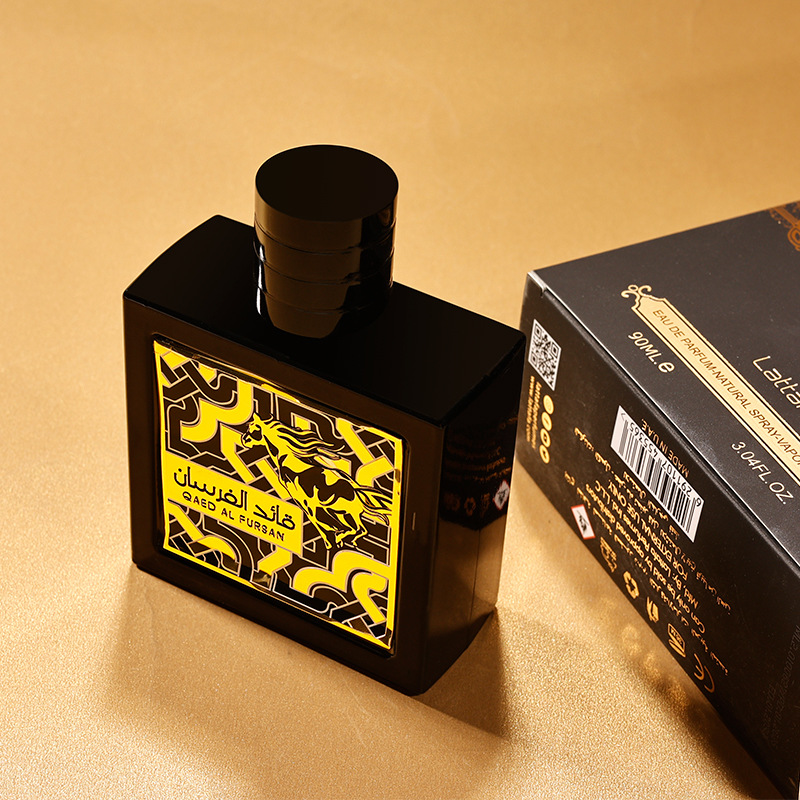 Perfume Masculino Popular Transfronterizo, Fragancia Ligera Fresca y Duradera, Fragancia Árabe de Oriente Medio, Knight Leader al por Mayor