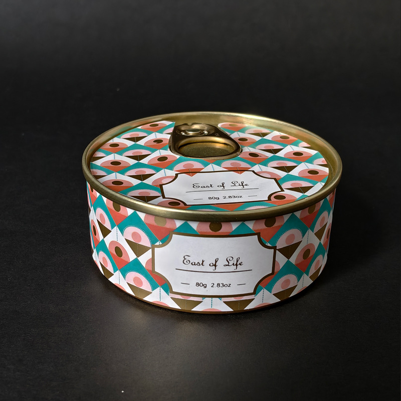 Hecho a mano cera de soja hierro puede aromaterapia vela al por mayor personalizado creativo hojalata fragancia con regalo de mano puede vela image 10