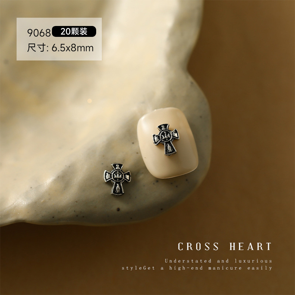 싱글 크로우 하트 주얼리 (Ali-9068)