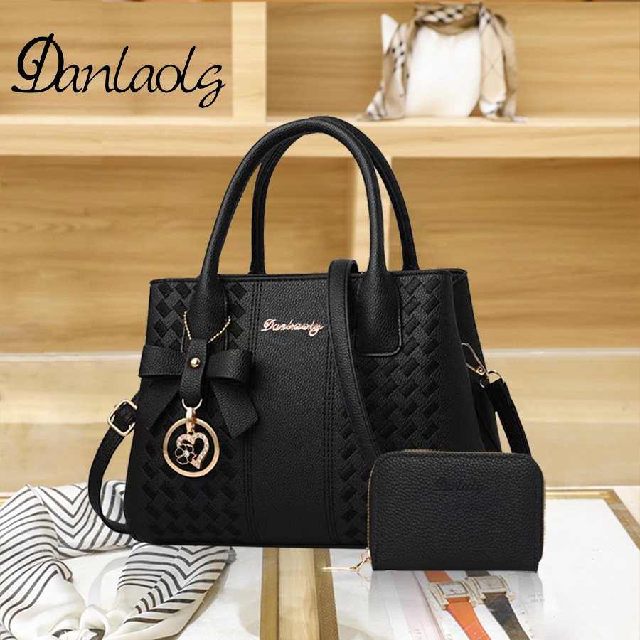 【广州货】2025夏季新款潮流时尚单肩大容量蝴蝶结手提包休闲包包