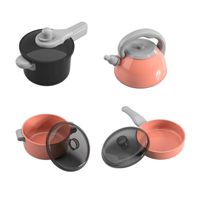 국경 간 어린이 놀이 주방 장난감 3-6 세  요리 및 요리 세트 소년과 소녀를위한 과일 컷