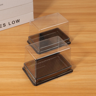 Wholesale Baking Packaging Tiger Skin Swiss Japanese Cake Roll Western Dessert Mousse Thousand Layer Tiramisu Cut Box