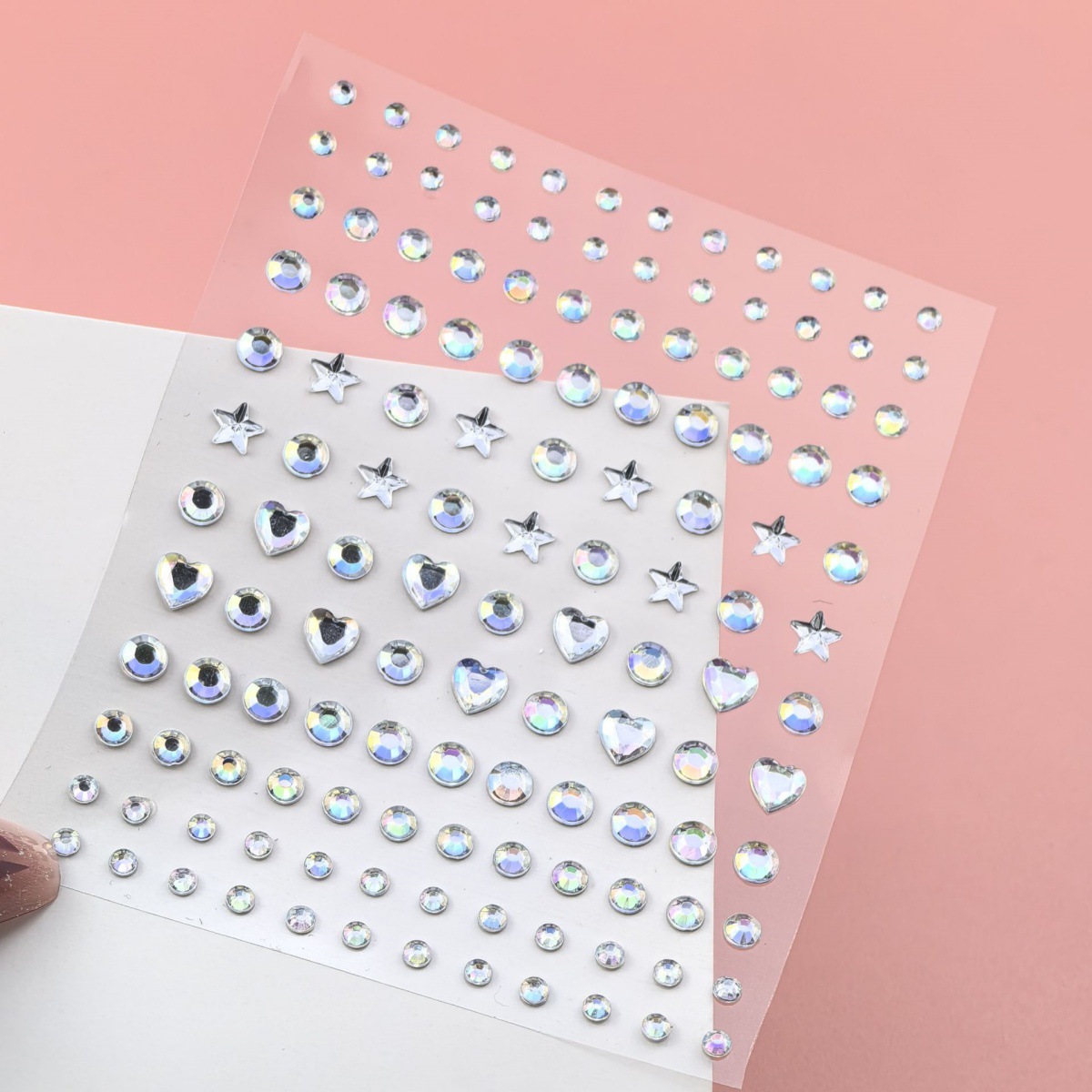 BJA-706-AB 컬러 하트 스타