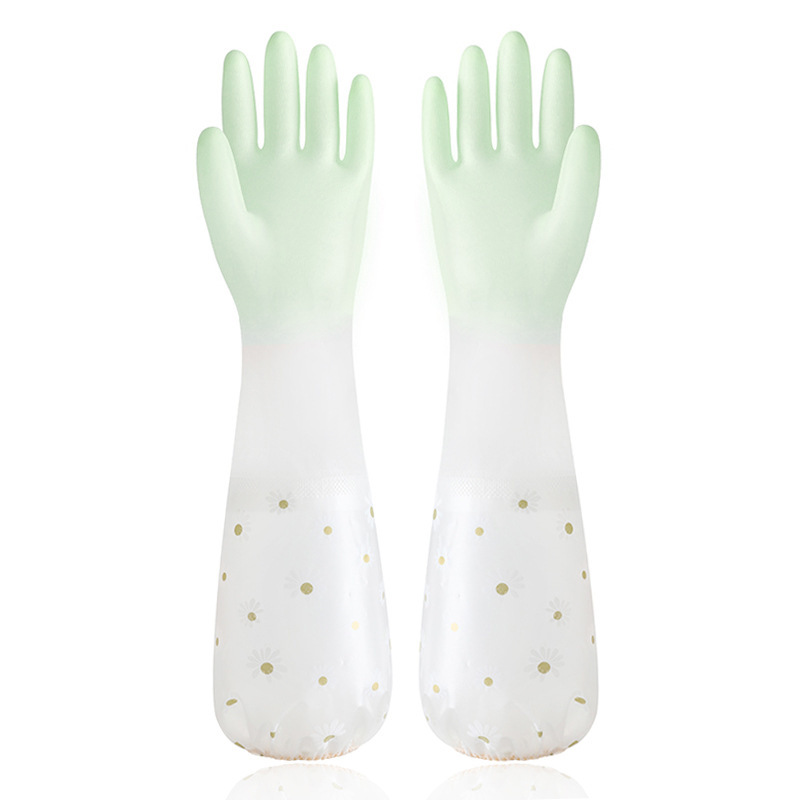 벨벳 없는 작은 데이지/다발 [투명 녹색]