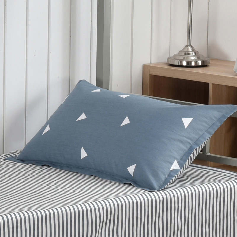 Funda de almohada de algodón 100 Funda de almohada gruesa 48x74cm Un par de juegos para hombres domésticos Funda interior de núcleo de almohada de algodón al por mayor