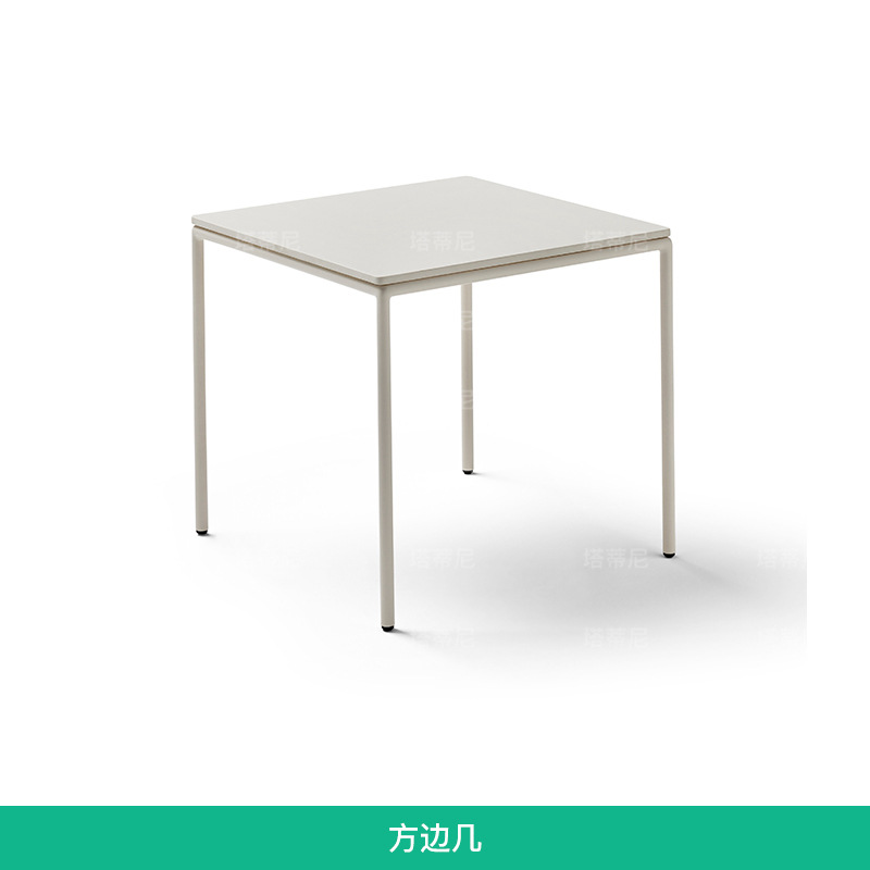 Sofá al aire libre patio villa terraza al aire libre aleación de aluminio impermeable balcón protector solar ocio seda sofá mesa de té combinación